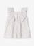 Robe bébé imprimé à volants blanc imprimé - vertbaudet enfant 