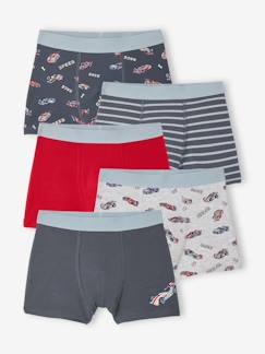 -Lot 5 boxers voiture F1