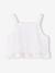 Ensemble pantalon haut bretelles blanc - vertbaudet enfant 