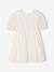 Robe fille boheme manches dentelles blanc - vertbaudet enfant 
