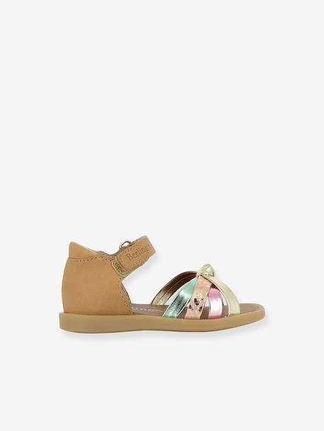 Sandales fille marcheur RO-MINET Berlingot camel - vertbaudet enfant 