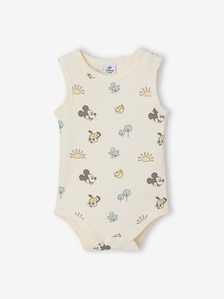 Lot de 2 bodies bébé garçon sans manches bleu jean - vertbaudet enfant 