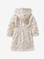 Peignoir bébé COEUR, avec coton recyclé blanc imprimé - vertbaudet enfant 