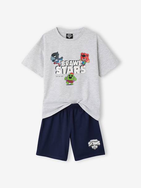 Brawl Stars pyjamashort set gemêleerd grijs - vertbaudet enfant 