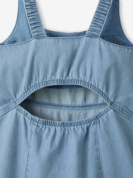 Robe ouverture dos bleu clair - vertbaudet enfant 