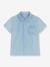 Chemise garçon chambray à manches courtes bleu clair - vertbaudet enfant 
