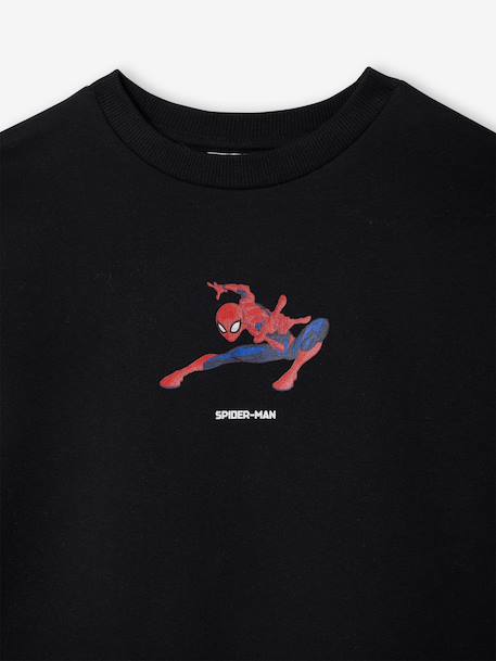 Sweat garçon Spiderman noir - vertbaudet enfant 
