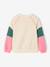 Sweat sport fille écru - vertbaudet enfant 