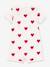 Katoenen baby combishort met hartjes wit - vertbaudet enfant 