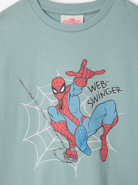 T-shirt Spiderman bleu grisé - vertbaudet enfant 