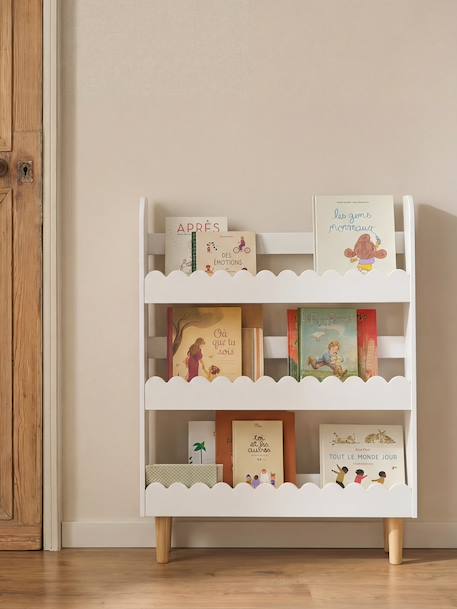 Bibliothèque présentoir mural FESTON blanc - vertbaudet enfant 