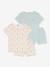 Lot 2 pyjama coton imprimé Petit Bateau blanc - vertbaudet enfant 