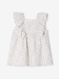 -Robe bébé imprimé à volants