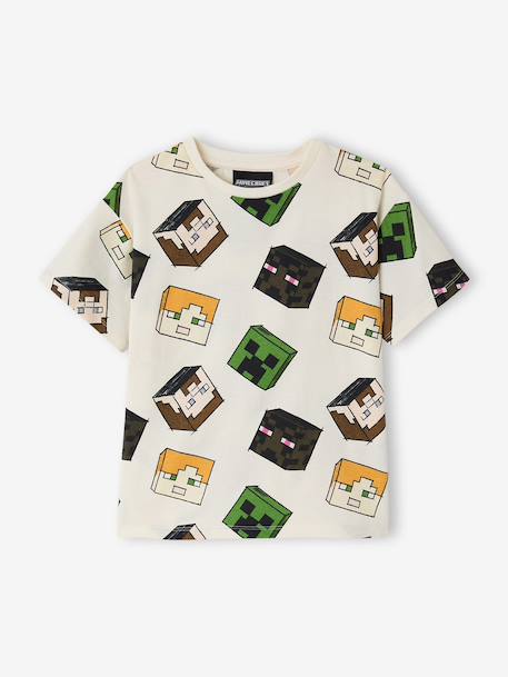 Ensemble pyjama garçon Minecraft anthracite - vertbaudet enfant 