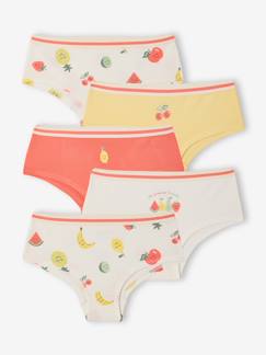 -Lot 5 shorties fruits 
