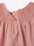 Jurk en bloomer baby meisjes katoen rouge - vertbaudet enfant 