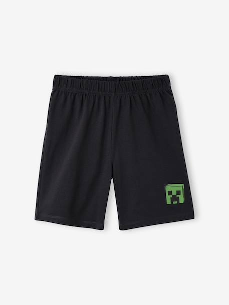 Ensemble pyjama garçon Minecraft anthracite - vertbaudet enfant 