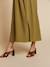 Jupe femme gaze de coton Capsule mère-fille olive - vertbaudet enfant 