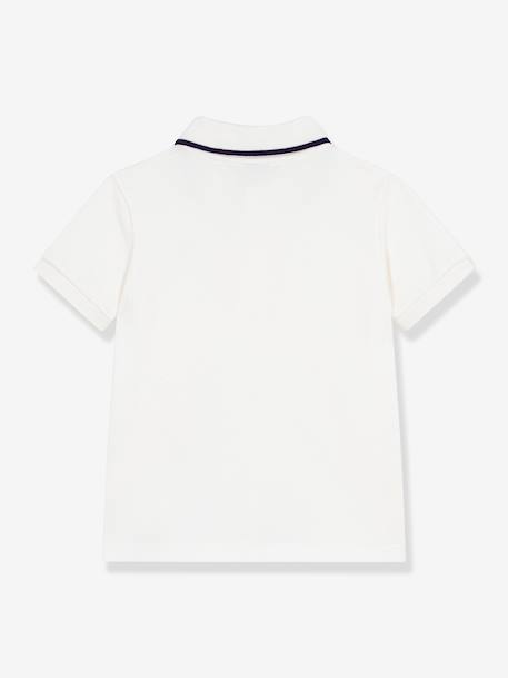 PETIT BATEAU polo voor kinderen met korte mouwen wit - vertbaudet enfant 