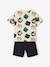 Minecraft pyjama babyset voor jongens antraciet - vertbaudet enfant 