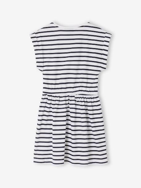 Robe marinière manches courte Minnie rayé marine - vertbaudet enfant 