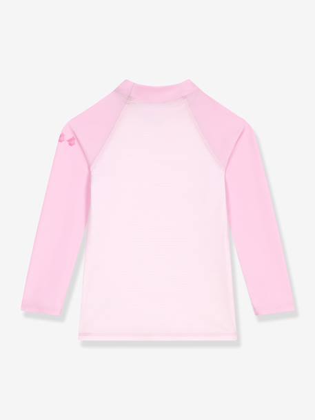 T-shirt de bain anti UV fille à manches longues rose - vertbaudet enfant 