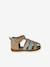 Chaussures premiers pas bébé scratchs lot beige+marine+marron - vertbaudet enfant 