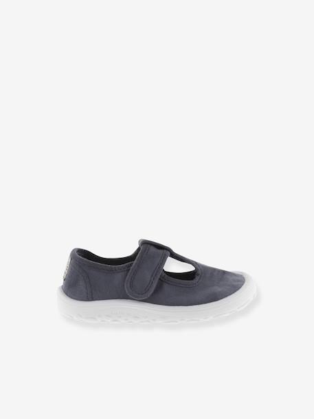 Sandales Bosco Barefoot enfant blanc+bleu jean - vertbaudet enfant 