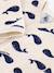 Dors bien bébé velours baleines beige - vertbaudet enfant 