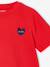 Tee-shirt fille motif poitrine manches courtes abricot+rose bonbon+rouge - vertbaudet enfant 