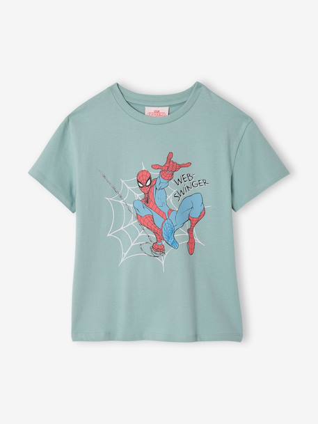 T-shirt Spiderman bleu grisé - vertbaudet enfant 