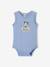 Lot de 2 bodies bébé garçon sans manches bleu jean - vertbaudet enfant 