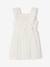 Robe patineuse volantée blanc - vertbaudet enfant 