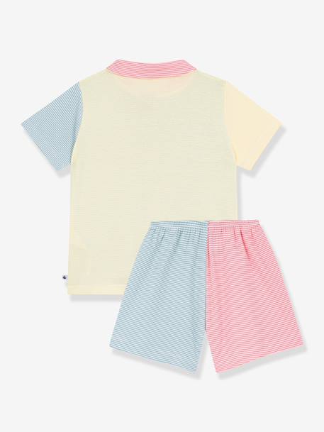 Ensemble Pyjama short Petit Bateau blanc - vertbaudet enfant 