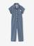 Combi pantalon fille rayée rayé bleu - vertbaudet enfant 