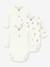 Lot 3 bodies croisés bébé Petit Bateau blanc - vertbaudet enfant 