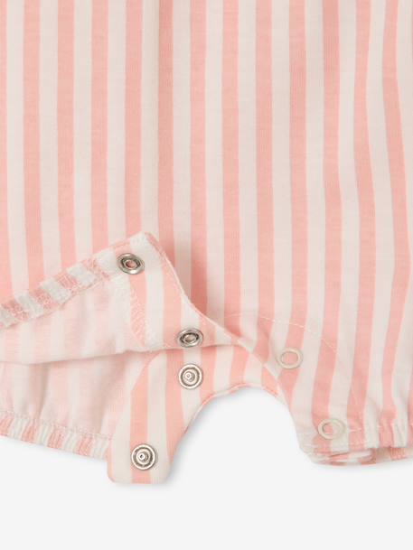 Lot 2 bodies combinaison Stitch pêche - vertbaudet enfant 