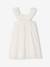 Robe évasée coton broderie blanc - vertbaudet enfant 