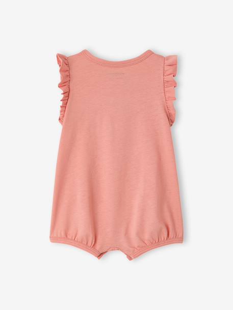 Set van 2 combishorts babymeisje biologisch katoen ecru - vertbaudet enfant 
