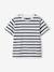 Set van 3 T-shirt met korte mouwen amandelgroen+marineblauw+pecannoot+saliegroen - vertbaudet enfant 