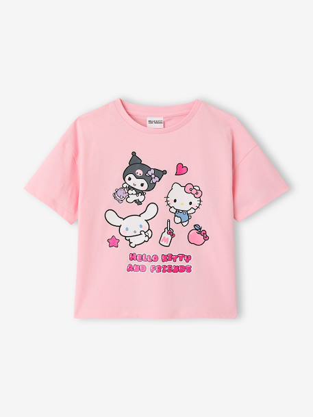 T-shirt manches courtes Hello Kitty rose pâle - vertbaudet enfant 
