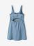 Robe ouverture dos bleu clair - vertbaudet enfant 