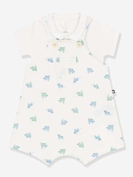 Bébé-Ensemble salopette + body bébé