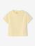 Set van 3 effen t-shirts voor meisjes écru+lichtroze - vertbaudet enfant 
