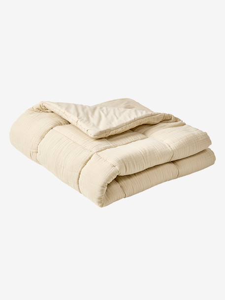 Tapis de sol / Fond de parc uni gaze et percale de coton indigo+ocre+olive+taupe+terracotta+vanille - vertbaudet enfant 