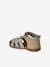 Chaussures premiers pas bébé scratchs lot beige+marine+marron - vertbaudet enfant 