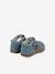 Sandalen meisjes BERLINGOT jeansblauw+rozen - vertbaudet enfant 