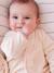 Ensemble naissance gilet et pantalon velours vanille - vertbaudet enfant 
