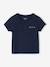 Polo manches courtes personnalisable marine - vertbaudet enfant 