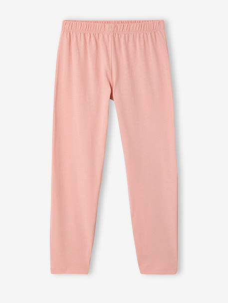 Set van 2 pyjama's met lange mouwen voor meisjes rozen - vertbaudet enfant 